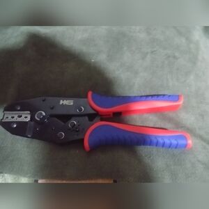 Red and Blue Crimping Tool
